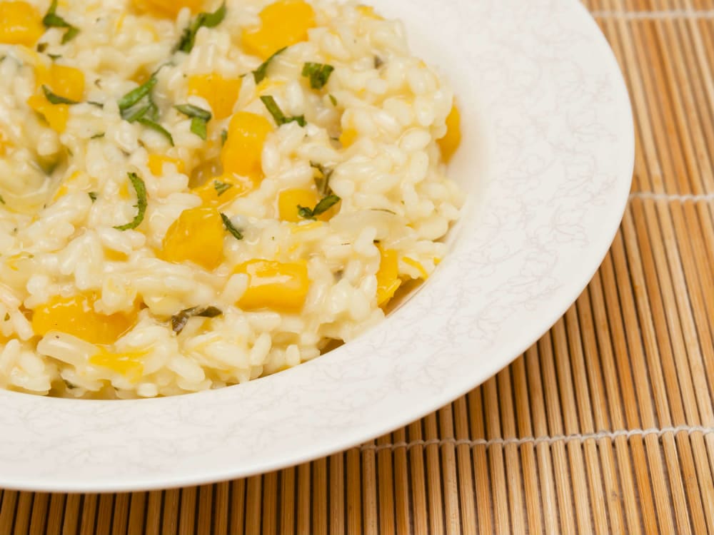 pumpkin and sage risotto