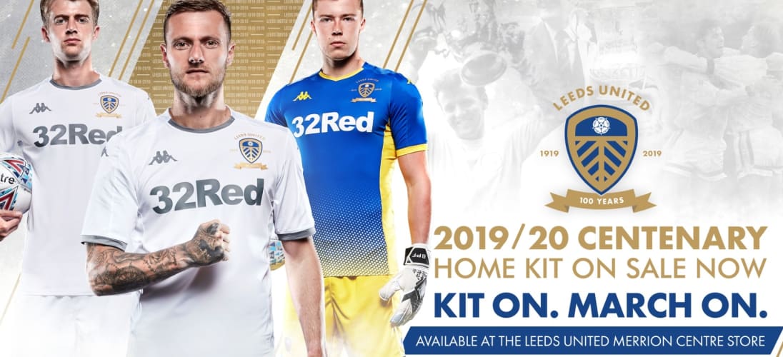 leeds united home kit