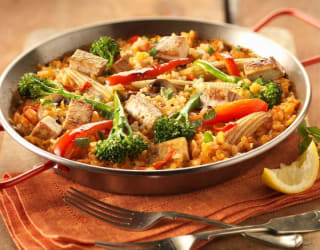 Vegan Smoked Tofu Paella
