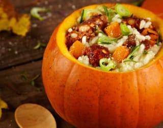 Vegan Pumpkin Risotto