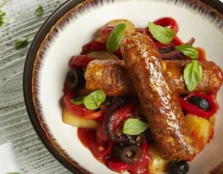 Vegan Italian Sausage Stew