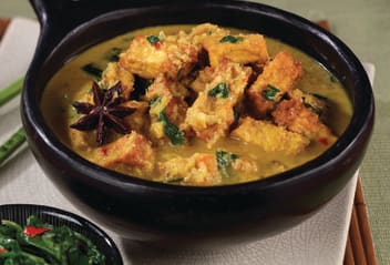 Rendang Malaysian Tofu and Coconut Curry