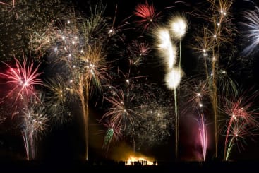 Fireworks on Bonfire Night