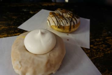 Lemon curd doughnut from Doughnotts