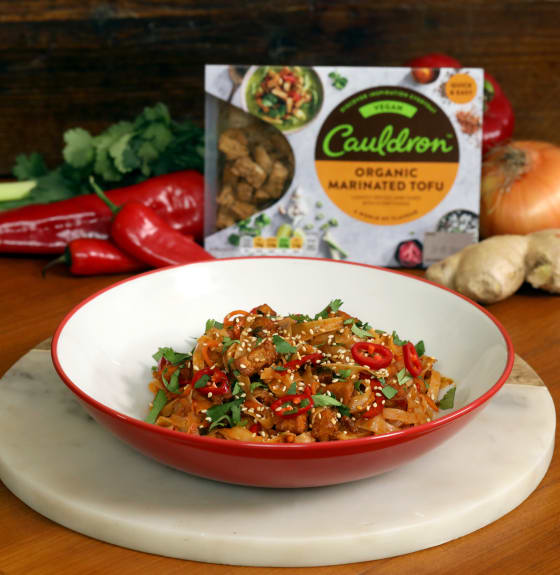 Chilli Tofu Noodles Cauldron Foods