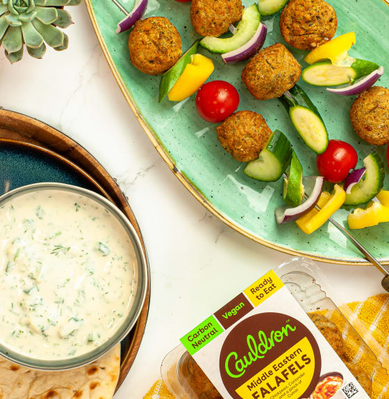 Easy Vegan Falafel Kebabs Cauldron Foods