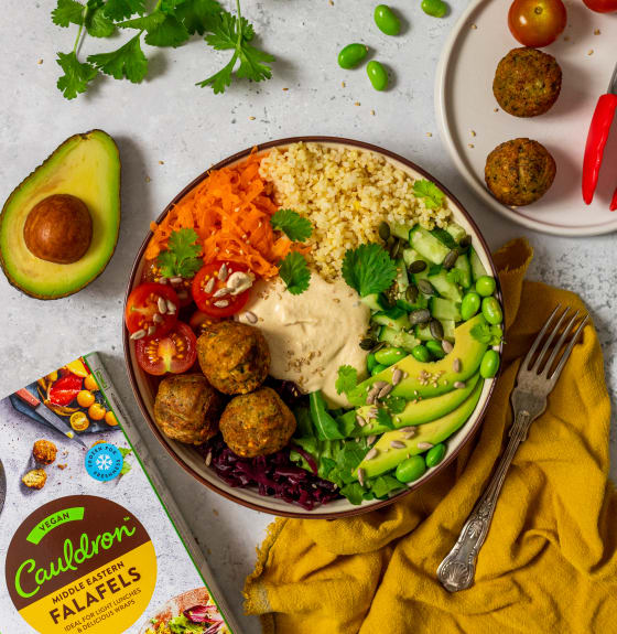 Falafel Salad Bowl | Cauldron Foods