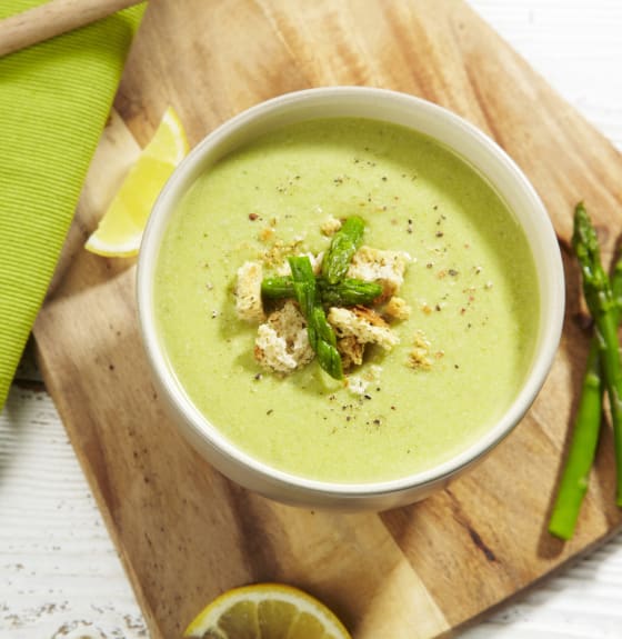 Tofu Asparagus Soup Recipes Cauldron Foods