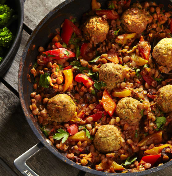 Vegan falafel tagine recipe