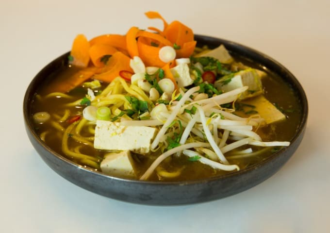 Vegan ramen by Chris Hale, created exclusively for IconInc.