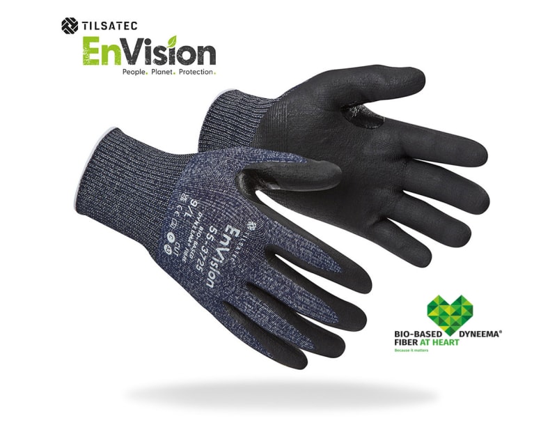 Tilsatec EnVision 55-3725 cut level C sustainable gloves