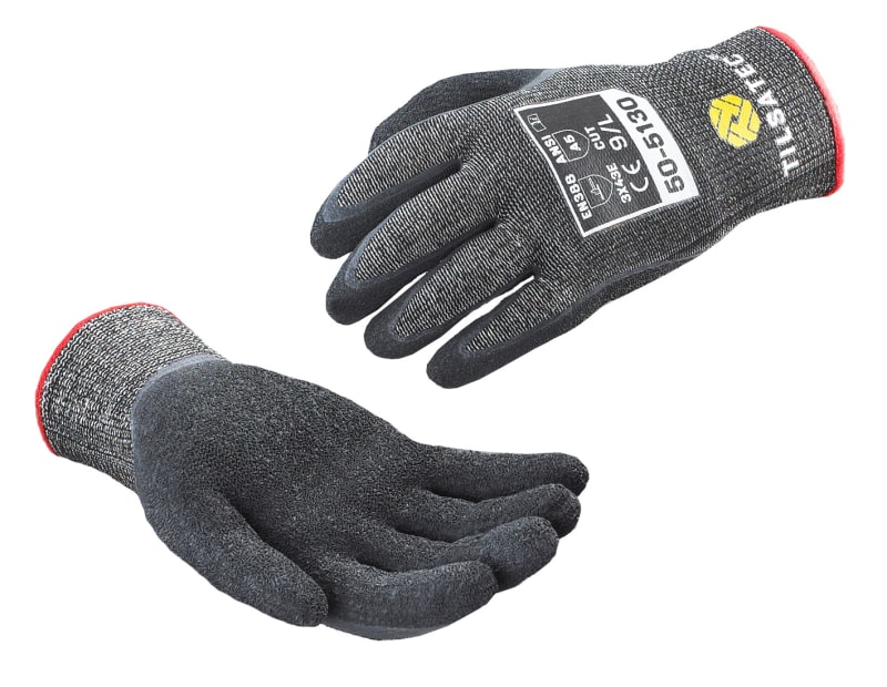 50-5130 Medium weight cut resistant latex palm coated glove